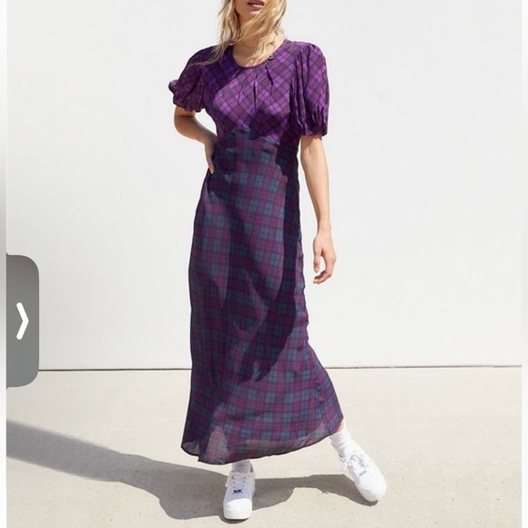 Rahi cher check maxi dress in Medium EUC - Picture 5 of 8